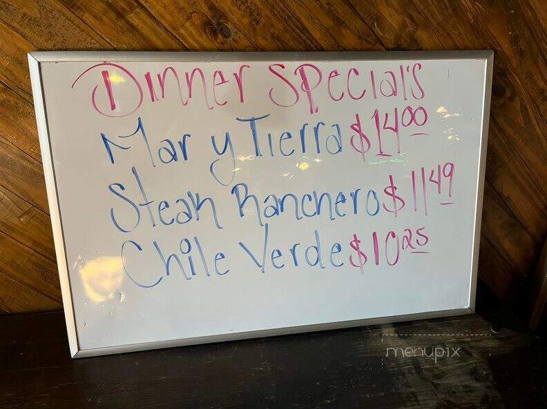 La Riviera Mexican Cantina - Shelbyville, TN menu_pic