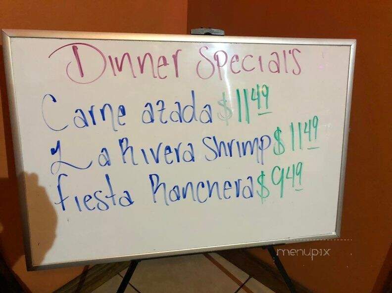 La Riviera Mexican Cantina - Shelbyville, TN menu_pic