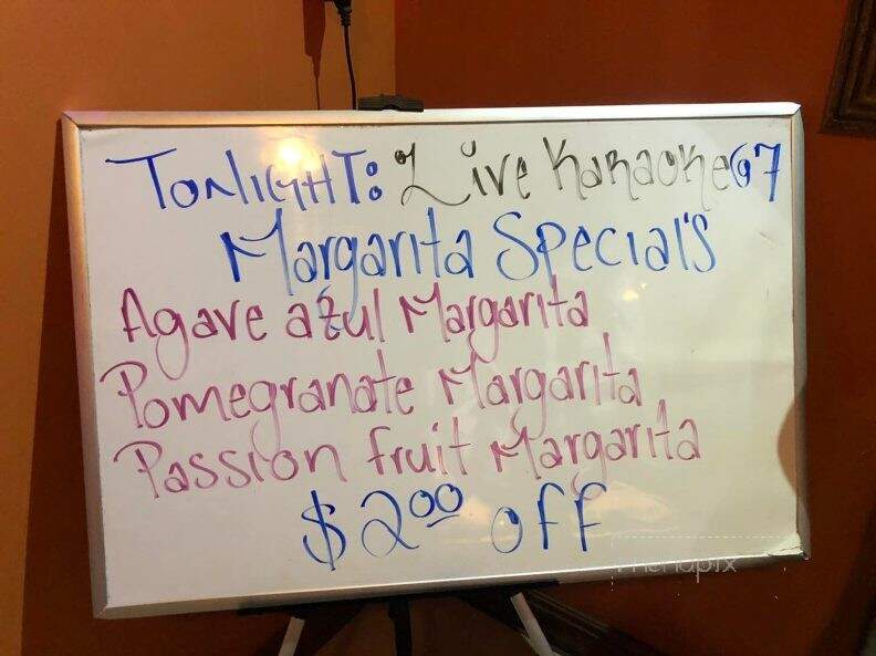 La Riviera Mexican Cantina - Shelbyville, TN menu_pic