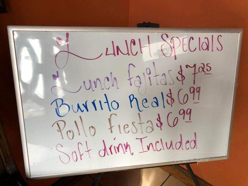 La Riviera Mexican Cantina - Shelbyville, TN menu_pic