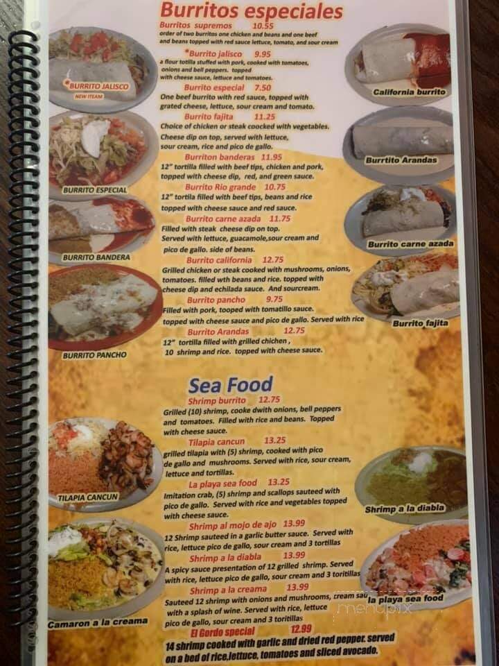 Las Flores Mexican Restaurant - Indianola, IA menu_pic