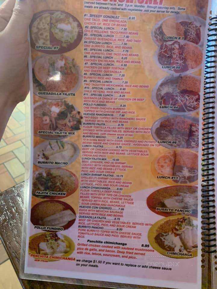 Las Flores Mexican Restaurant - Indianola, IA menu_pic