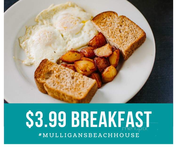 Mulligan's Beach House Bar Grill - Sebastian, FL menu_pic