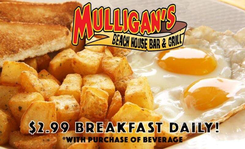 Mulligan's Beach House Bar Grill - Sebastian, FL menu_pic