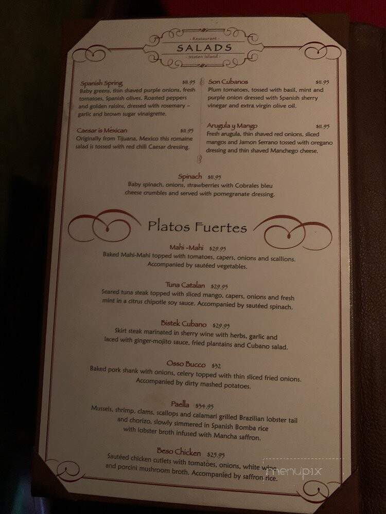Beso - Staten Island, NY menu_pic