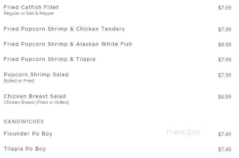 Bay Breeze - Hendersonville, NC menu_pic