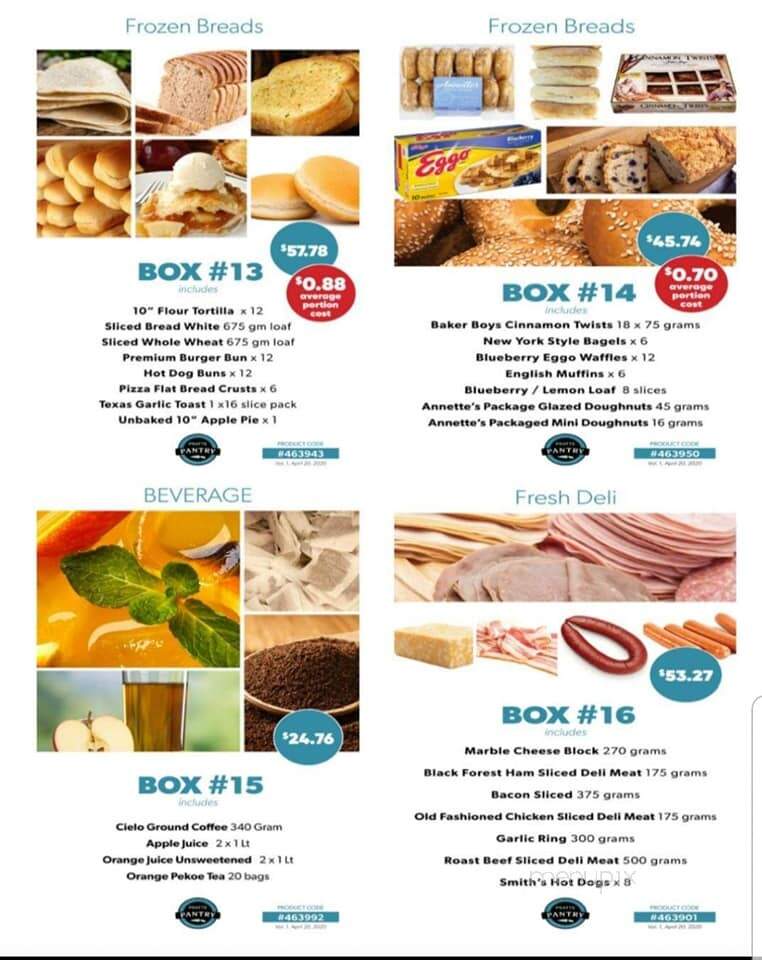 Rose & Crown Restaurant & Pub - Canmore, AB menu_pic