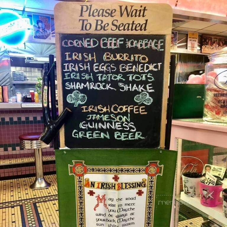 Rosie's Diner - Aurora, CO menu_pic