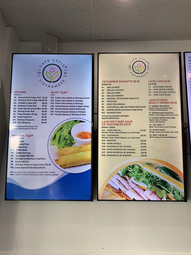 Cafe Lavie Vietnamese - Boca Raton, FL menu_pic