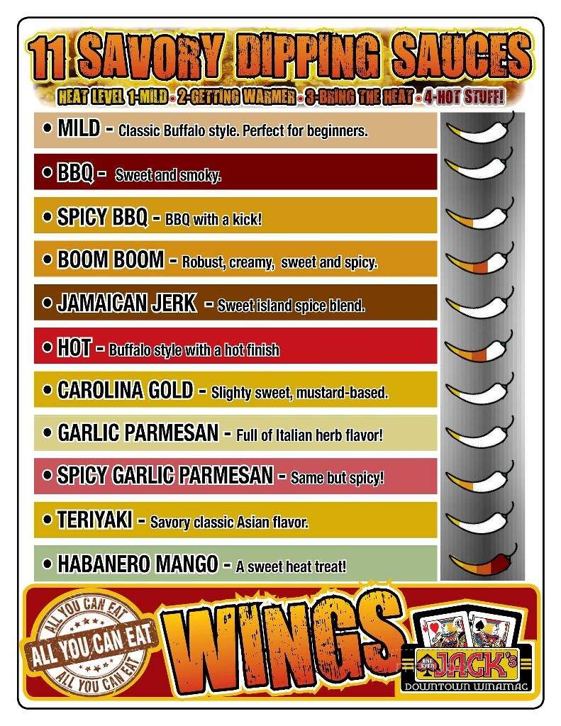 One Eyed Jack's - Winamac, IN menu_pic
