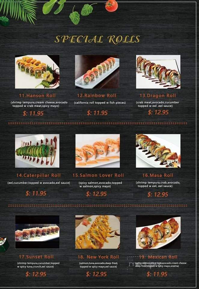 Fresh Wok - Wabasha, MN menu_pic