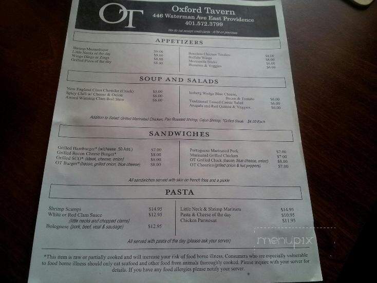 Oxford Tavern - East Providence, RI
