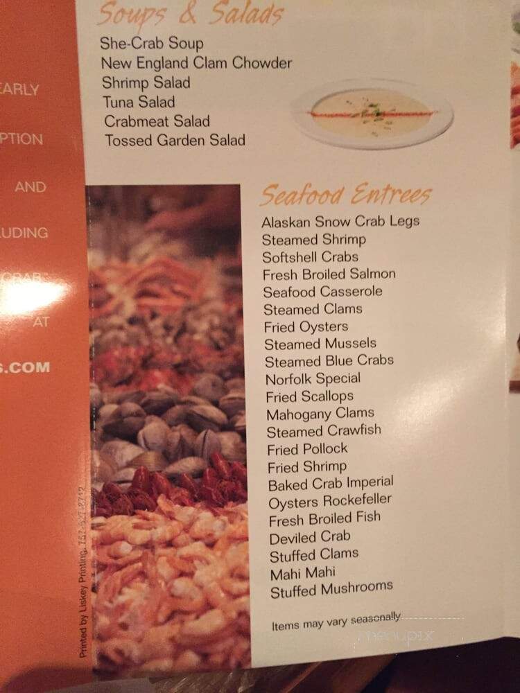 Captain George's Seafood - Myrtle Beach, SC