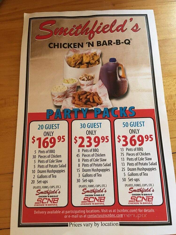 Smithfield's Chicken 'N Bar-B-Q - Sanford, NC