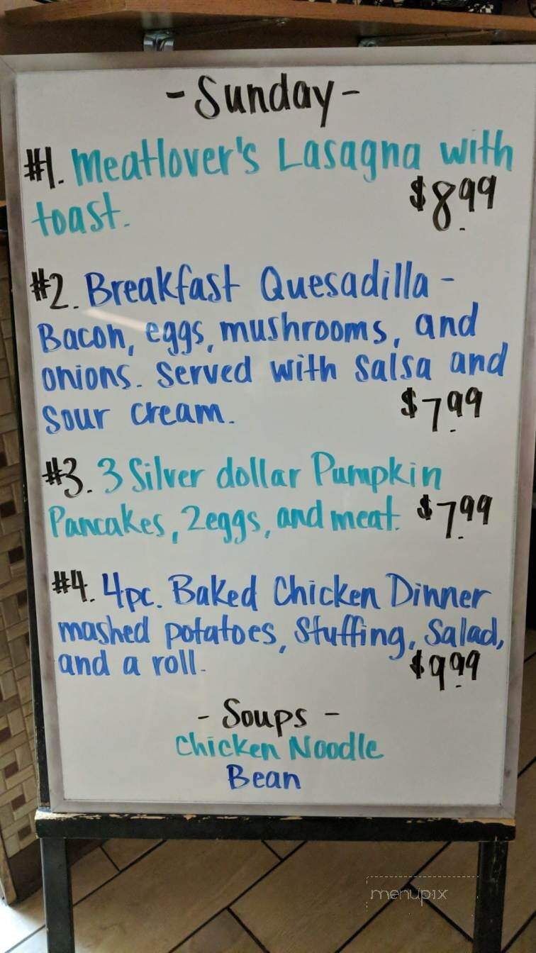 Main Street Cafe - St Johns, MI menu_pic