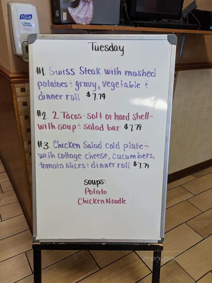 Main Street Cafe - St Johns, MI menu_pic