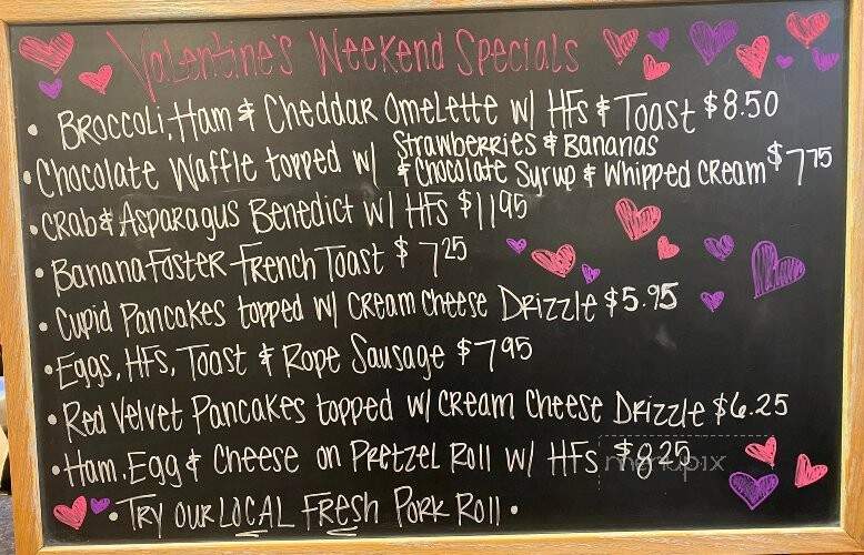 Kimberly's Cafe & Creamery - Carlisle, PA menu_pic