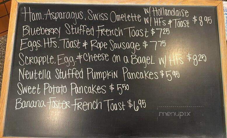 Kimberly's Cafe & Creamery - Carlisle, PA menu_pic