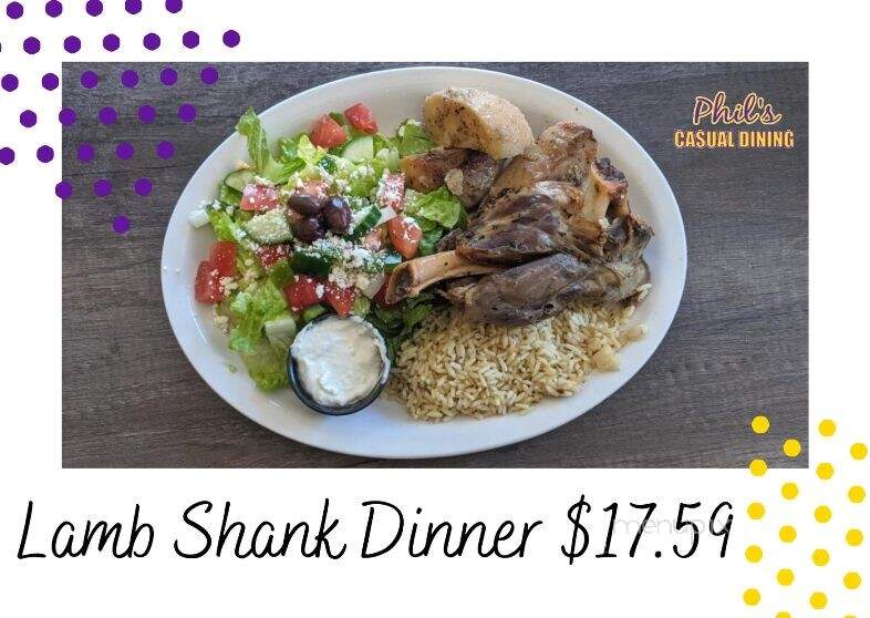 Phil's Family Restaurant - Penetanguishene, ON menu_pic