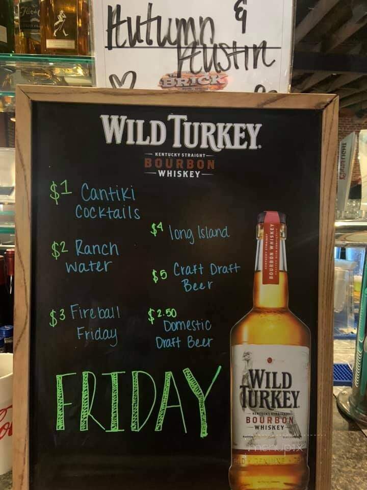 The Brick - Guntersville, AL menu_pic