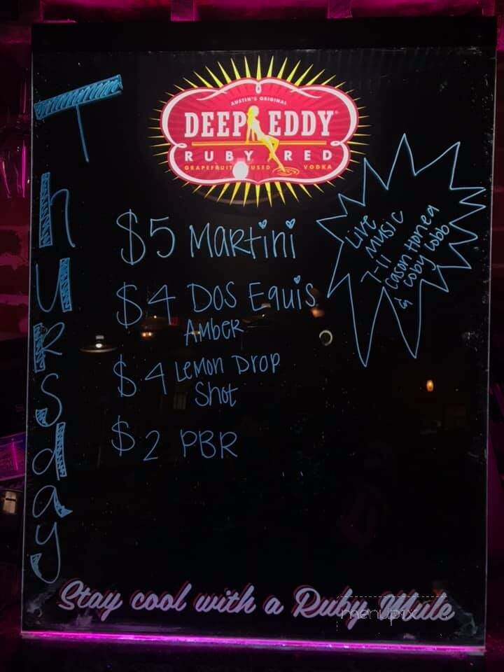 The Brick - Guntersville, AL menu_pic