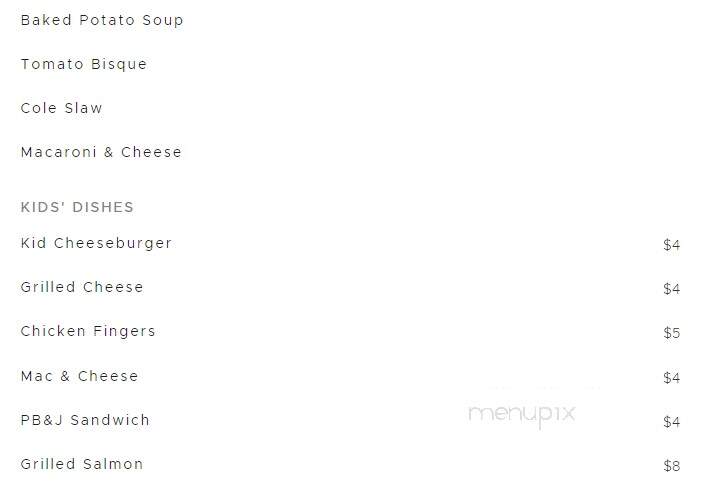 Aubrey's - Cleveland, TN menu_pic