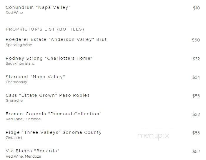 Aubrey's - Cleveland, TN menu_pic