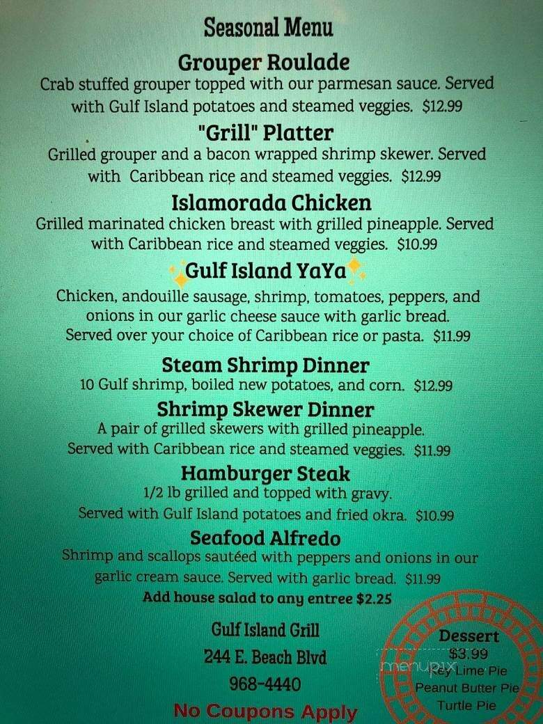 Gulf Island Grill - Gulf Shores, AL