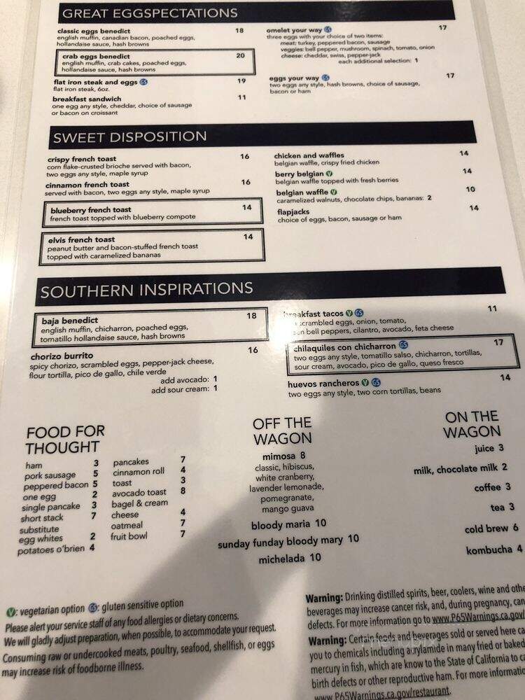 Shake | Bar and Lounge - San Diego, CA menu_pic