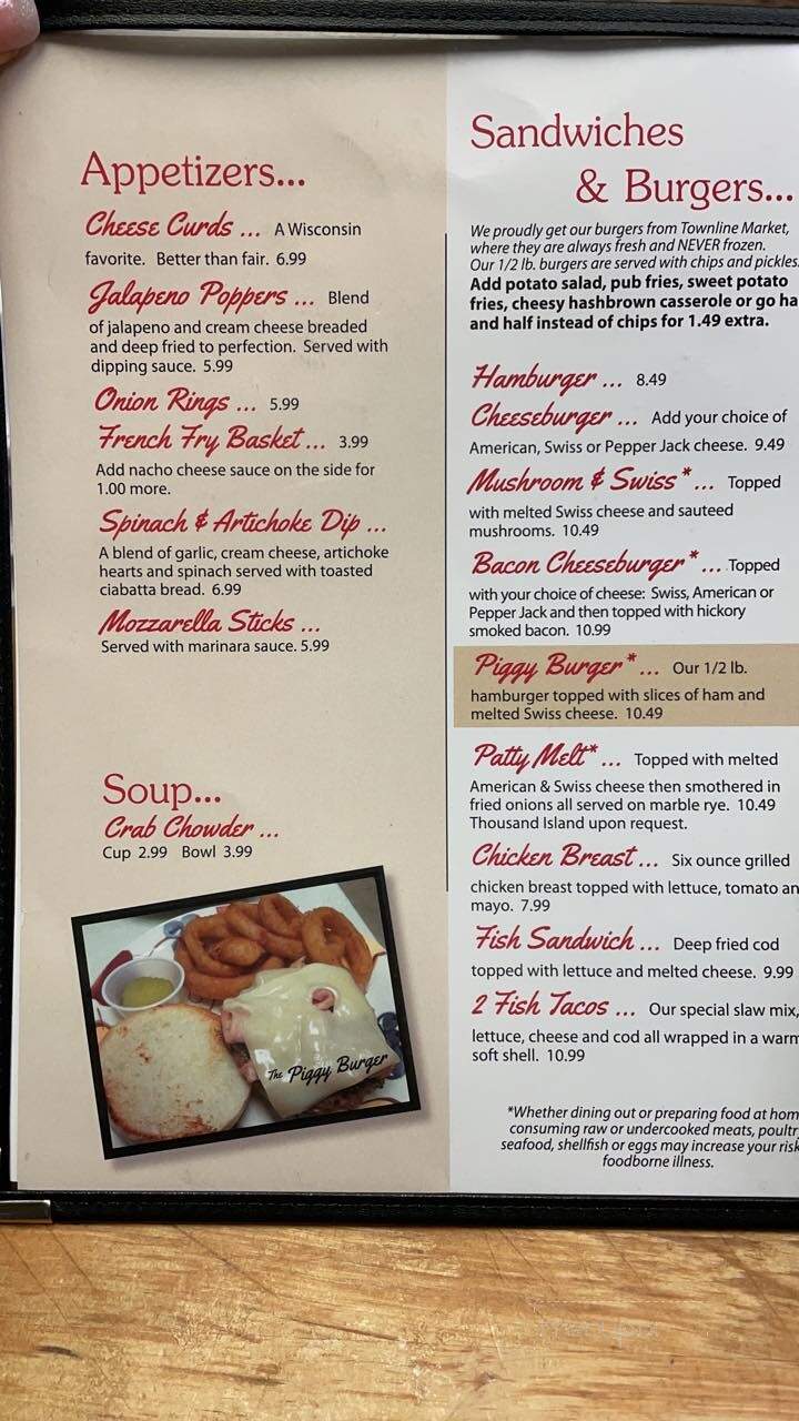 Razz's Breakfast Bar & Grill - Schofield, WI menu_pic