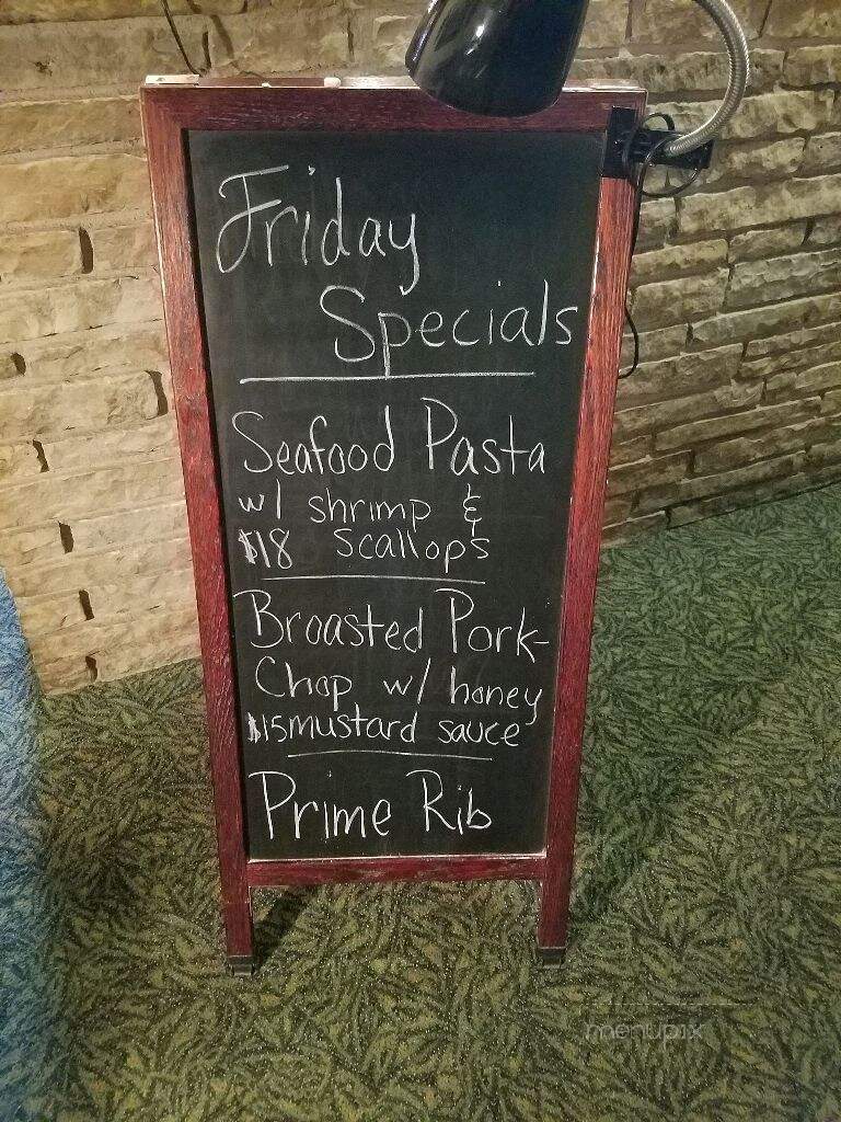 Schwartzendrubers Supper Club - Antigo, WI menu_pic