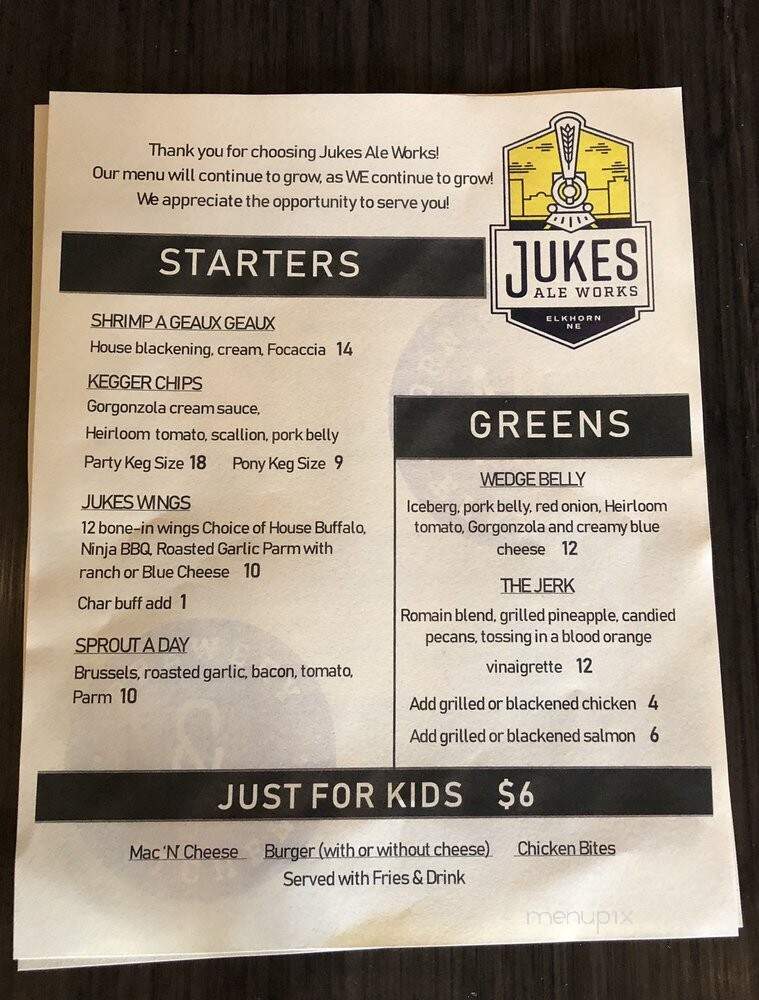 Jukes Ale Works - Elkhorn, NE