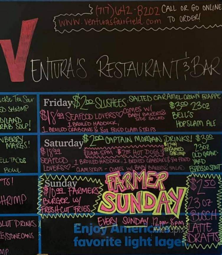 Ventura's Restaurant & Pizza - Fairfield, PA