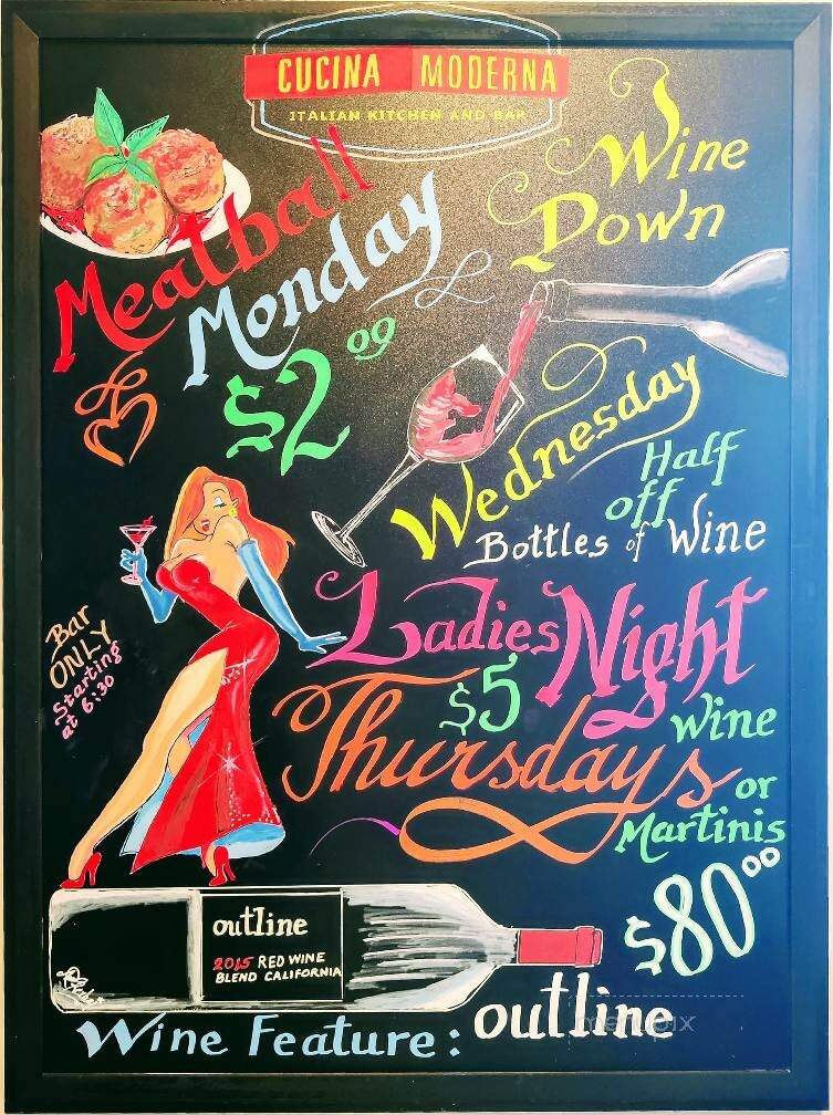 Cucina Moderna - Boynton Beach, FL menu_pic
