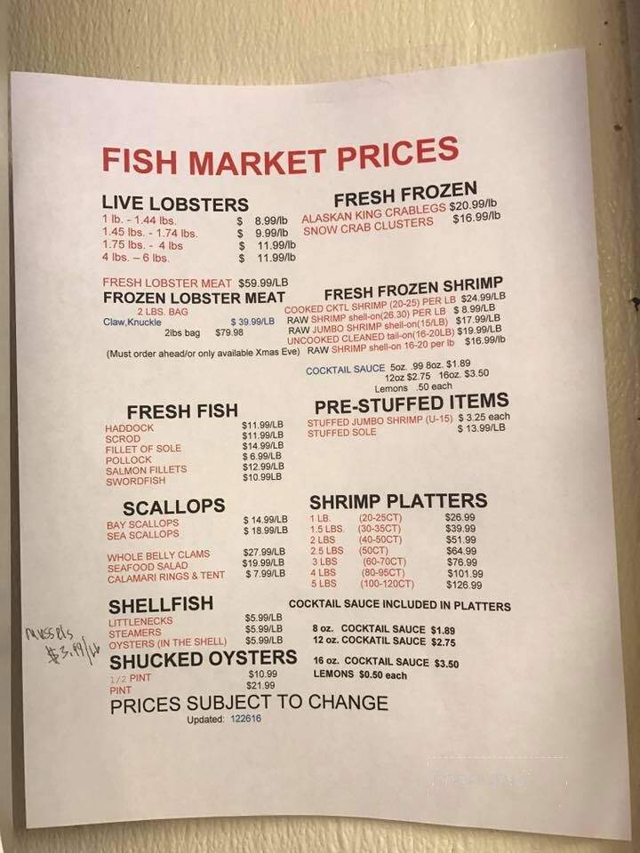 Maine Fish Market & Restaurant - East Windsor, CT