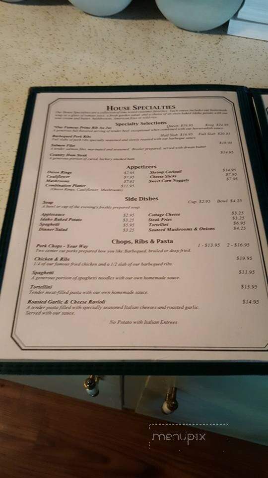 Pines Restaurant - Streator, IL menu_pic