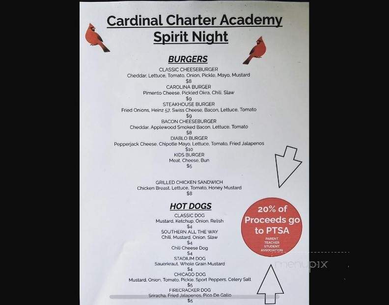 Farmhouse Cafe - Wendell, NC menu_pic