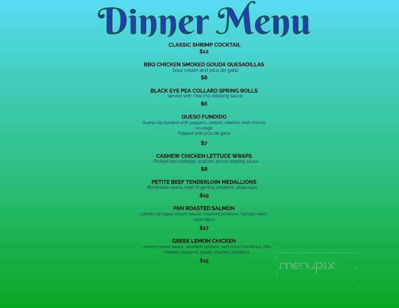 Farmhouse Cafe - Wendell, NC menu_pic