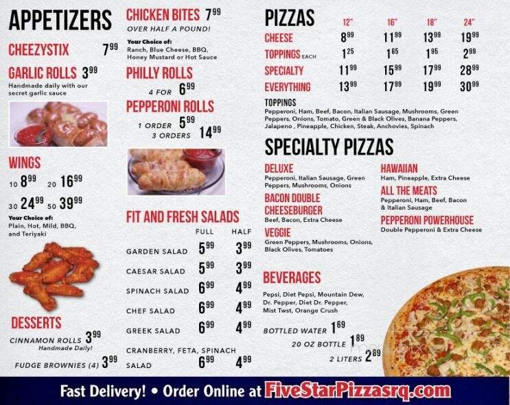 Five Star Pizza - Bradenton, FL