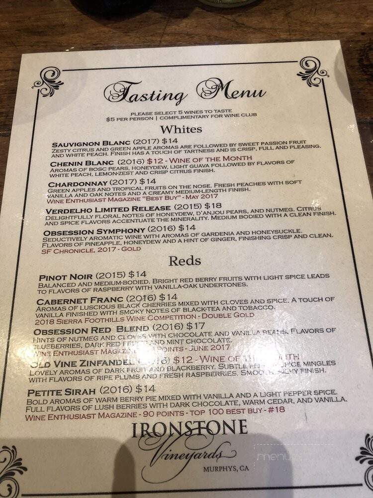 Ironstone Vineyards - Murphys, CA