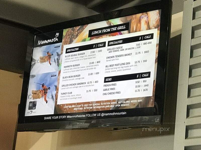 McCoy Station - Mammoth Lakes, CA menu_pic