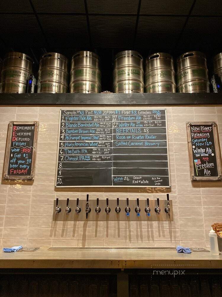 Callsign Brewing - North Kansas City, MO menu_pic