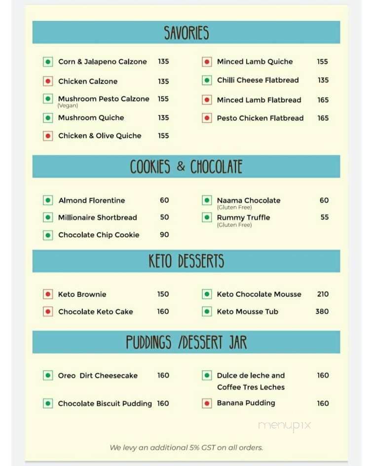 Happy Bellies Bake Shop - Appleton, WI menu_pic