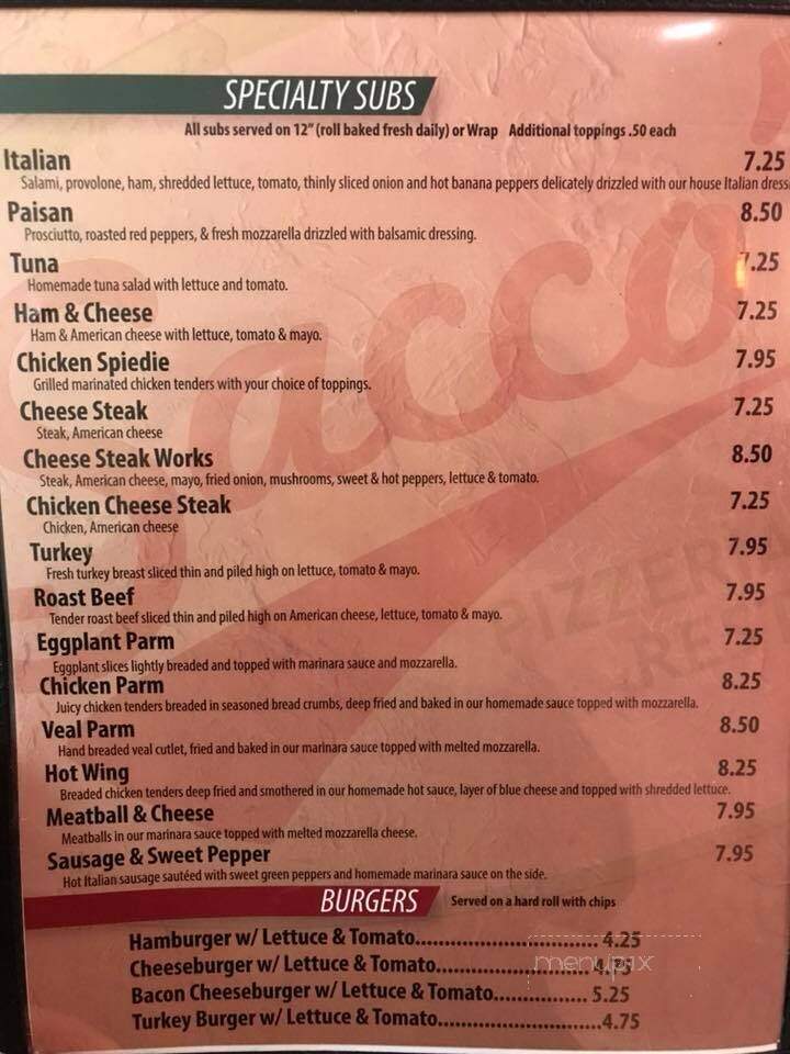 Sacco's Pizzeria - Scranton, PA