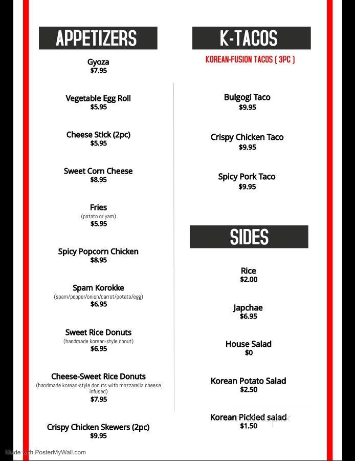 Chicken Town - Fairbanks, AK menu_pic