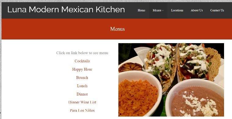 Luna Modern Mexican Kitchen - Victoria Gardens - Rancho Cucamonga, CA