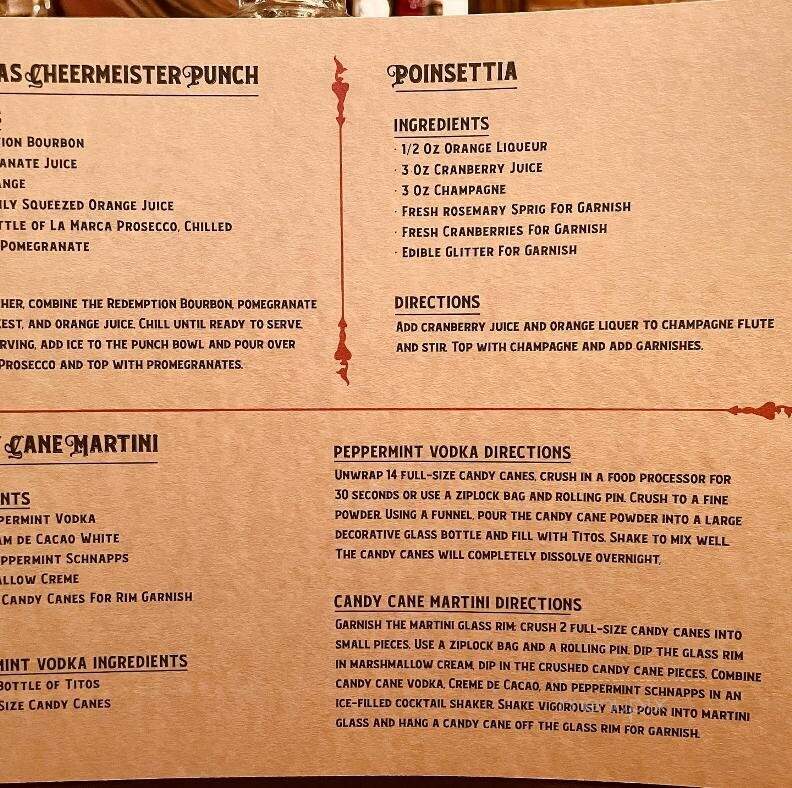 The Globe - Berlin, MD menu_pic
