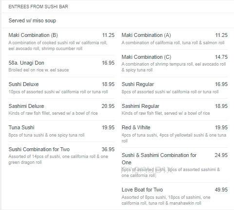 Golden Jade - Manahawkin, NJ menu_pic