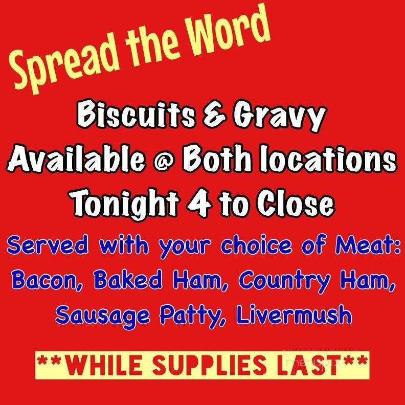 Randy's Barbecue - Troutman, NC menu_pic