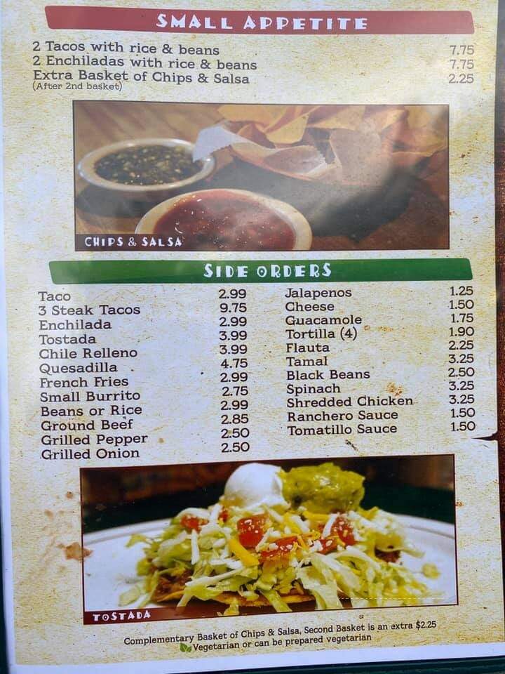 Dona Julia's Restaurant - Lakeland, FL menu_pic